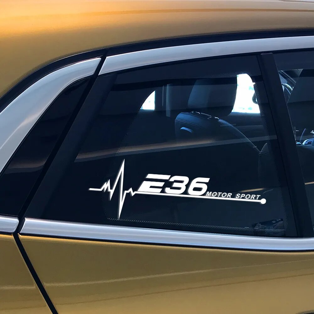 BMW Car Side Window Sticker for BMW E46 E90 E91 E60 E39 E36 E87 E92 E30 E34 E61 E62