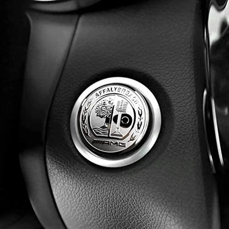 AMG-style Engine Start/Stop Button Cover