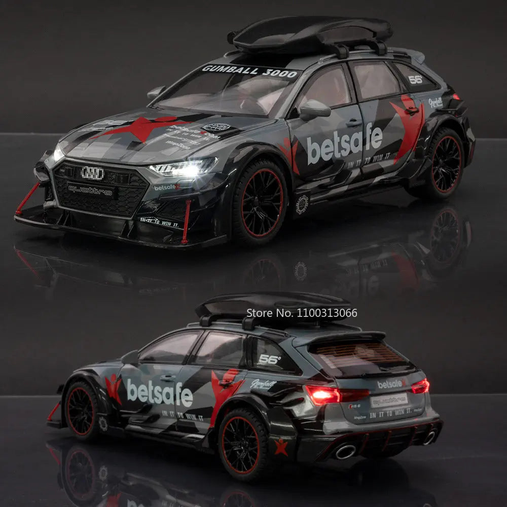 1:24 Audi RS6 Modified Model Car