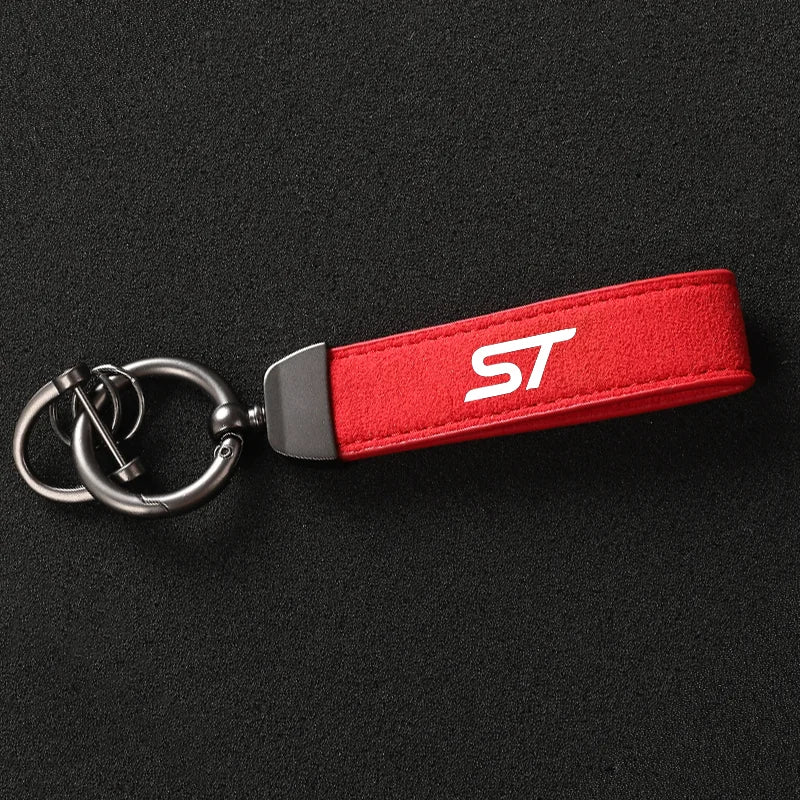 Ford ST Suede Keychain