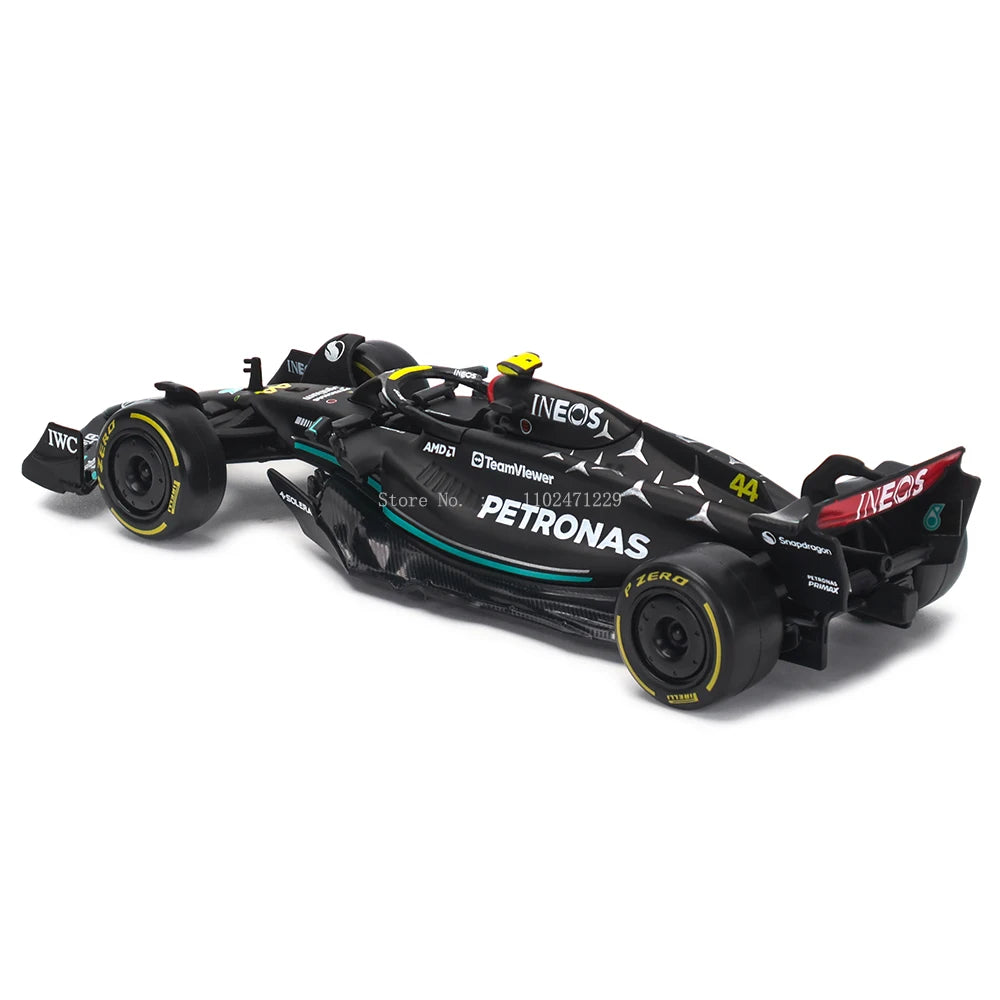 1:43 Scale Mercedes-AMG Petronas F1 Team W14 2023 #44 Hamilton #63 George Russell Car Model