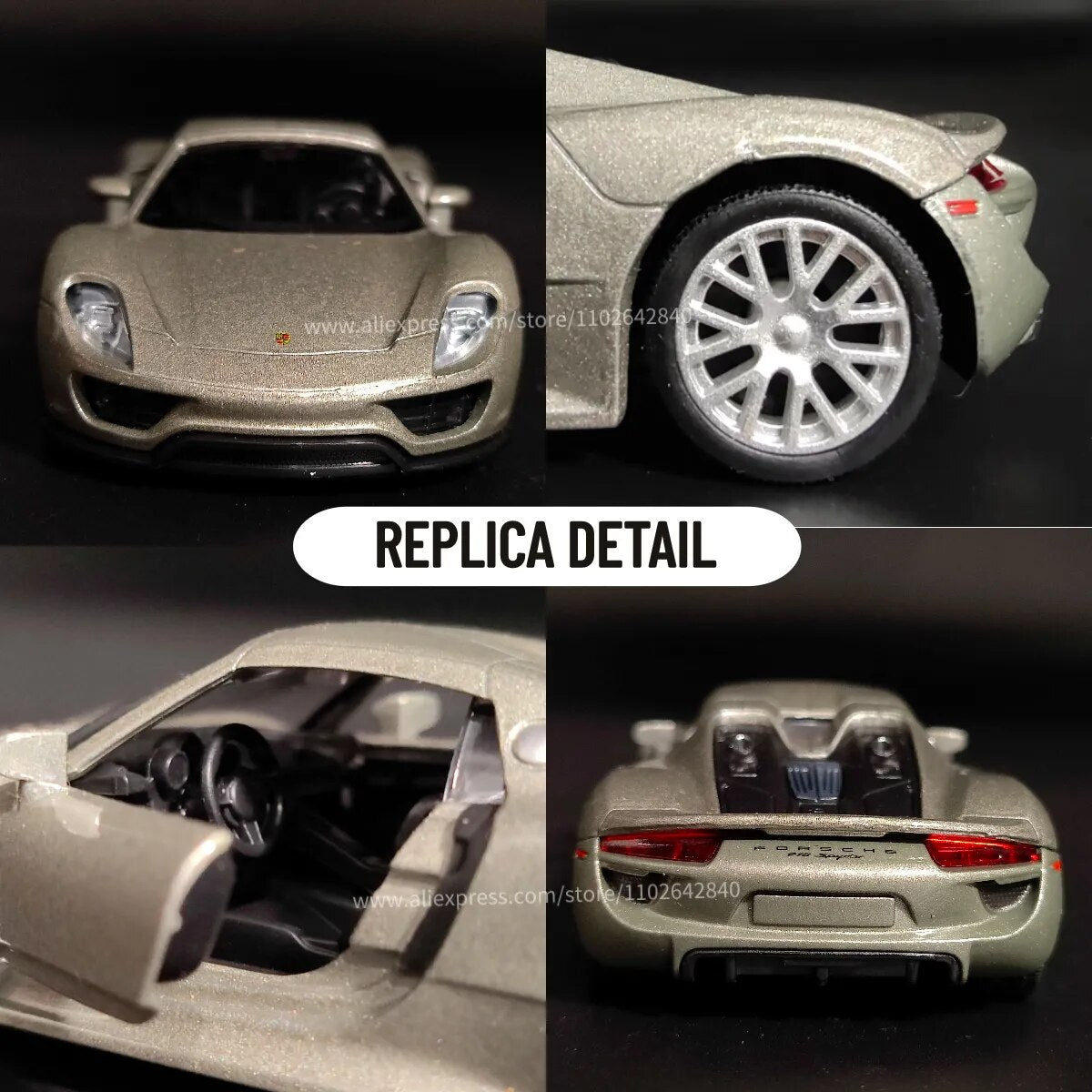 1:36 Scale Porsche 918 Spyder