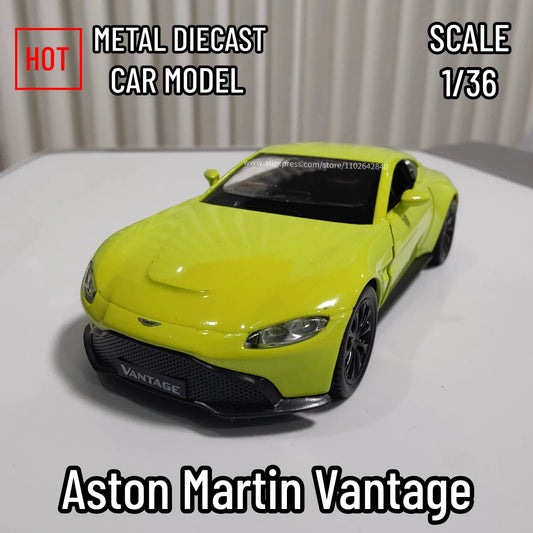 1:36 Scale Aston Martin Vantage Car Model