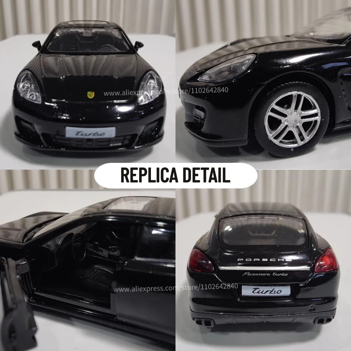 1:36 Scale Porsche Panamera Turbo