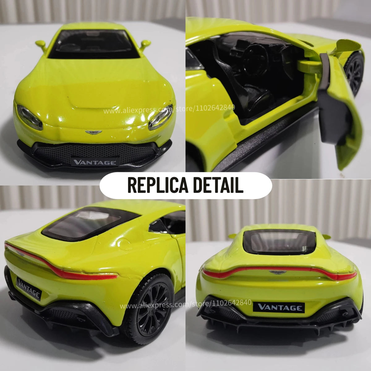 1:36 Scale Aston Martin Vantage Car Model