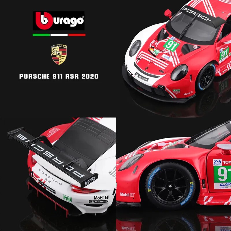 1:24 Scale Porsche 911 RSR LM 2020