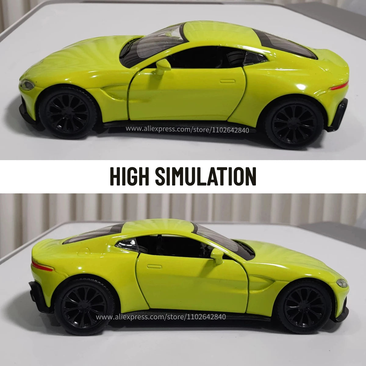 1:36 Scale Aston Martin Vantage Car Model