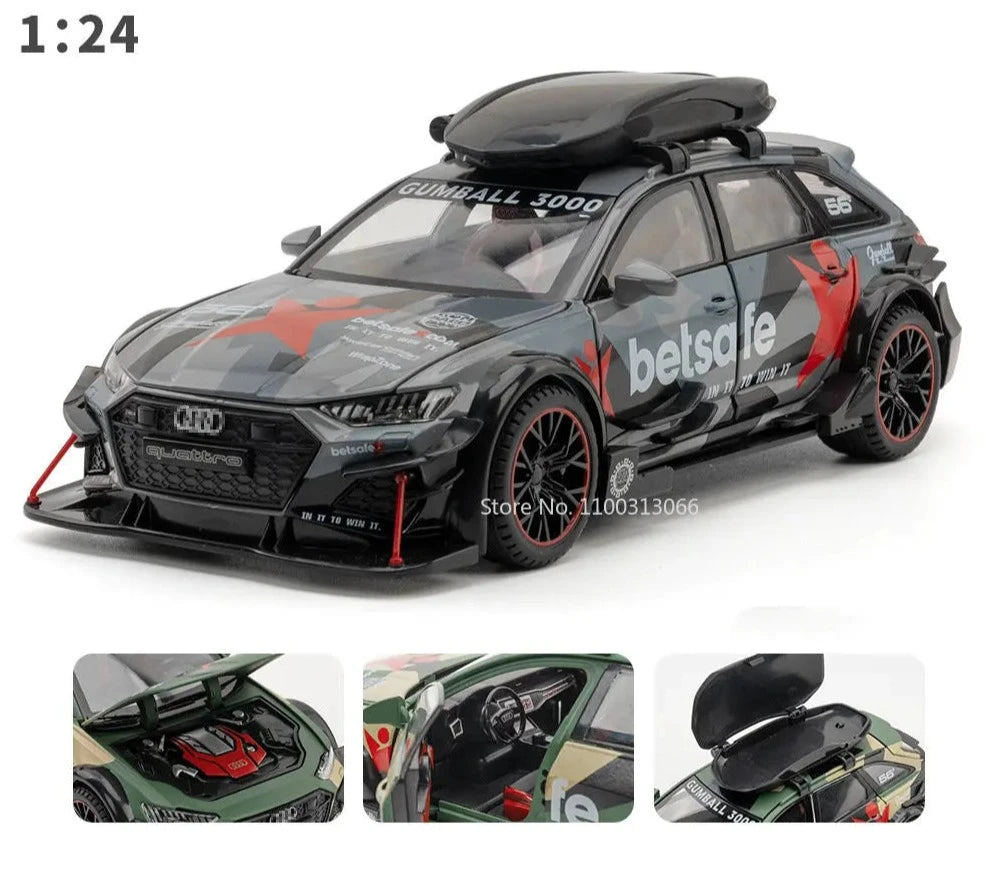 1:24 Audi RS6 Modified Model Car