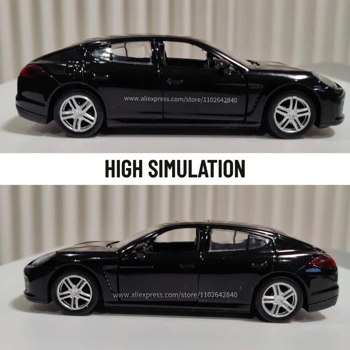 1:36 Scale Porsche Panamera Turbo