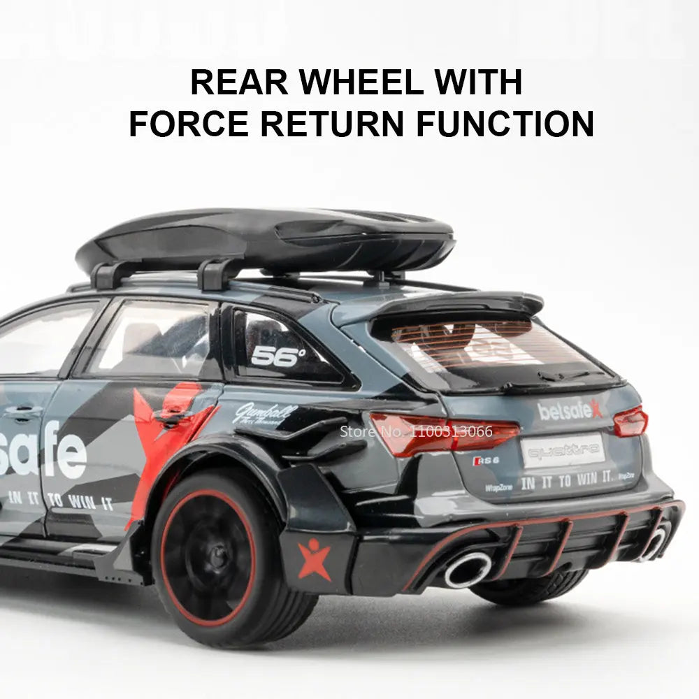 1:24 Audi RS6 Modified Model Car