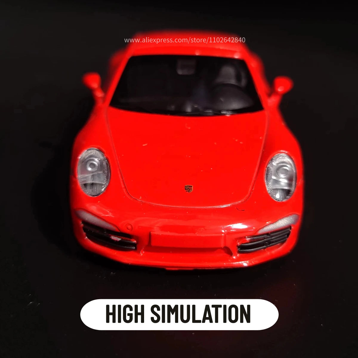 1:36 Scale Porsche 911 Carrera S