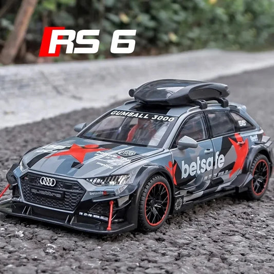 1:24 Audi RS6 Modified Model Car