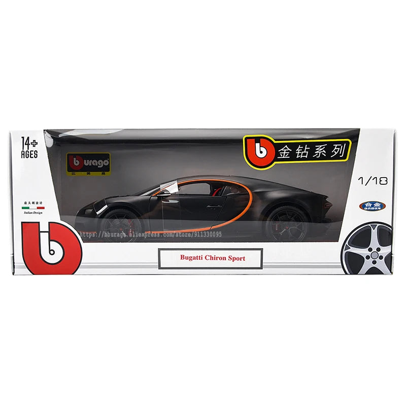 1:18 Bugatti Chiron Sport Car Model